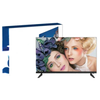 Smart Flat Screen Frameless TV 43 Inch 4K LED 43" Television 2K Borderless Enjoy TV Android Stand