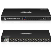 Chinese Manufacturer Sale Hdmi 16 Port Kvm Switch With One Monitor