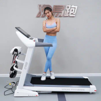 2023 New Design Treadmill Office Home Fitness Treadmill Body Train Running Machine Walking Pad Cadio Training Foldable