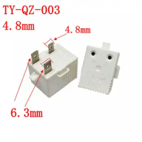 Replacement 3-pin Freezer Compressor Starter TY-QZ-003 Protector for Haier Rongsheng Hisense Refrigerator Universal Parts
