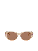 แว่นกันแดดผู้หญิง รุ่น SK6035D 106673 54 เลนส์สี น้ำตาล