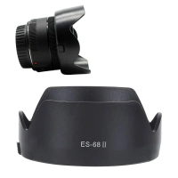 Mặt nạ ống kính cho máy ảnh EF 50mm f/1.8 STM và ống kính 49mm ES-68II có tấm che nắng Phụ Kiện