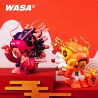 Wasatoy Lamtoys Chameleon Blind Box Lucky Charm 206 Series Surprise Mystery Guess Bag Anime Figures Cool Xmas Creative Toy Gift