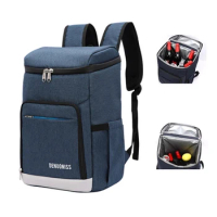 Suitable Picnic Cooler Backpack Thicken Waterproof Thermal Bag Refrigerator Fresh Keeping Thermal Insulated Lunch Bag DENUONISS