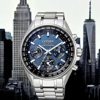 【CITIZEN 星辰】光動能 鈦金屬 GPS對時 男錶 手錶 藍寶石 母親節 禮物(CC4000-59L)