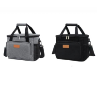 Large Capacity Cool Bag Thermal Bag Insulated Bag Shopping Bag Bag Cooling Bag for Work School Picnics Travel