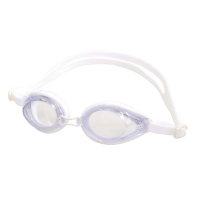SPEEDO 成人運動泳鏡-日本製 抗UV 防霧 游泳 SD800390215459 白