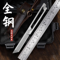 M390 Mechanical Rotating Folding Knife Commander Fruit Knife Folding Knife Portable Window Breaker S