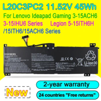 New L20M3PC2 L20C3PC2 Laptop Battery For Lenovo Ideapad Gaming 3-15ACH6 82K1 Serie 3-15IHU6 82K2 L20L3PC2 L20D3PC2