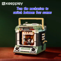 keeppley building blocks Jay Chou official Anime image joint figure large assembled model children's toys birthday gift