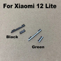 For Xiaomi 12 Lite Side Keys Power Volume Button Buttons Switch On Off Replacement Repair Parts