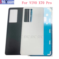 Battery Cover Back Rear Door Housing Case For VIVO X70 Pro Battery Cover with Logo Replacement Parts