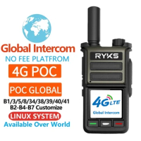 4G Network Radio Compatible LTE/WCDMA/GSM Walkie Talkie with Global poc outdoor rugged
