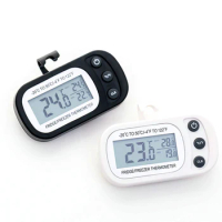 Mini Digital Electronic Fridge Frost Freezer Room LCD Refrigerator Thermometer Meter With Hook Hanging Household New