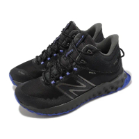 【NEW BALANCE】野跑鞋 Fresh Foam Garo☆ Midcut 2E 寬楦 男鞋 黑 藍 防水 NB 紐巴倫(MTGAMGB1-2E)