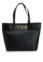 VERSACE JEANS COUTURE Logo Lock Tote Bag (tr)