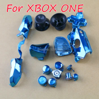 1set Bumper Triggers Buttons Replacement Chrome Full Set D-pad LB RB LT RT ABXY Button For Xbox One Elite Controller