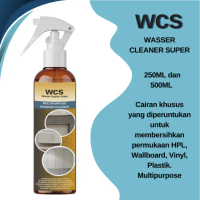WCS Wasser Cleaner Super Cairan obat Pembersih Multipurpose. Furniture HPL,WALLBOARD, VINYL,PLASTIK,