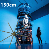 115/150cm 180CM 3D Projector Led Holographic Fan for Advertising High Resolution 2048*2880dpi Hologram Fan Large Size Hologram