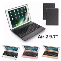 New ABS Coque for iPad Air 2 Keyboard Case A1566 A1567 Wireless Keyboard Case for iPad Air 2 Case with Keyboard 9.7''