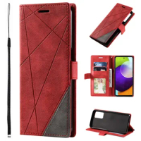 Leather Wallet Case for Samsung Galaxy A54 A34 A24 A14 A53 A33 A13 A72 A52S A42 A32 A22 A12 A81 A71 A51 A31 A21S A70 A50 A20 A10