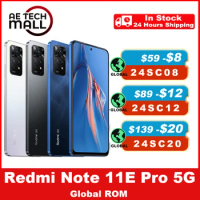 Global ROM Xiaomi Redmi Note 11E Pro 5G 11 Pro 6GB/128GB Snapdragon 695 108MP Camera 120Hz AMOLED Display 67W Charger