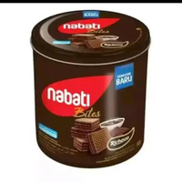 wafer nabati coklat kaleng
