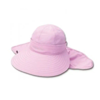 【Wildland 荒野】中性 抗UV可脫式遮陽帽《粉紫》W1006/吸濕快乾/抗紫外線/透氣網布/可拆式帽頂(悠遊山水)
