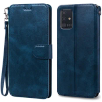 A51 A71 Case For Samsung Galaxy A51 Case Leather Wallet Flip Case For Samsung Galaxy A71 Case Samsung A51 A71 5G Cover Fundas