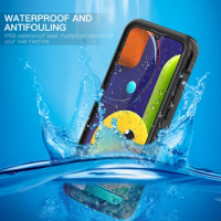 Waterproof Diving Case For Samsung Galaxy A02S A72 A52 A32 A51 5g Snorkelling Underwater Cover For Samsung A01 A21 A11 A10e A12
