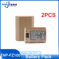 2PCS  2250mAh NP-FZ100 NPFZ100 Battery with Type-C Input for Sony BC-QZ1 Sony a9 a7R III a7 III A9R 9S A9S A7R3 7RM3 A7m3