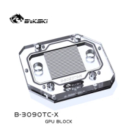 Bykski Backplate Water Block for RTX 3090 Series GPU /Video Card / Universal VRAM Heat Sink Cooling /Copper Radiator B-3090TC-X