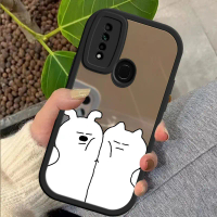 Vỏ cho OPPO A31 2020 A8 2019 / A31 SOSO CAT & DOG, vỏ điện thoại sơn, bề mặt gương, vỏ mỏng, vỏ chốn