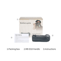 DSLR Camera Grip MB-D18 Suitable for Nikon D850 The DSLR camera can be upgraded to 9 Zhang / Instant