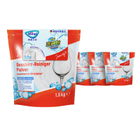 【Minel米諾】洗碗機專用無磷洗碗粉1.5kg*4入(無香配方/強效去油/全機型適用)