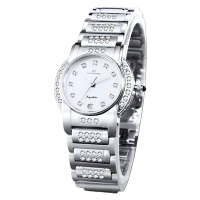 ROSDENTON 勞斯丹頓 公司貨 藝術之家 晶鑽時尚腕錶-白/銀-女錶(2831LBB-W1)25mm