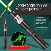 High-Power Laser Pen Laser Light Rechargeable Strong Light Long-Range Green Light Starry Pointer Infrared Laser Flashlight
