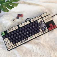 Call-of-duty Keycaps Ghost COD Shooting Game PBT Keycap Modern Warfare 2 MW PS For MX Switch Cherry 