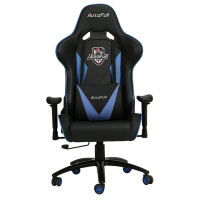  Autofull 專業戰隊專用電競凳 AF805 連頸枕和腰枕 黑藍色