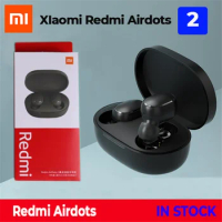 Original MIJIA Xiaomi Redmi Airdots 2 Bluetooth Earphone Earbuds Sport Music Outdoor Mini Wireless Headset Mic Headphones In Ear