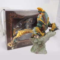 Monster Hunter Game Dragon Figure Monsters Zinogre PVC Figure Collectible Model Toy