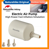 Naturehike New High-Power Electric Air Pump Outdoor Camping Portable Air Cushion Air Pump Fast Inflation Deflation Vacuum Pump