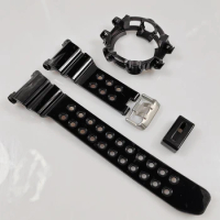 Black GWF-D1000 Watchband and Bezel with Buckle Watch Strap and Cover With Tools
