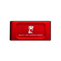 【Kingston 金士頓】XS1000 2TB USB 3.2 Gen 2 外接式 SSD 固態硬碟 - 星曜紅(SXS1000R/2000GA)