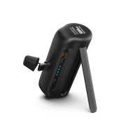 POWERPack™ Nano，USB-C PD20W 迷你行動電源附支架，5000mAh 黑色