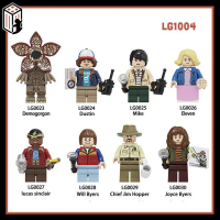 Đồ chơi Lắp ráp Series Stranger Things Cậu Bé Mất Tích Phim Kinh Dị Demogorgon Eleven LG1004