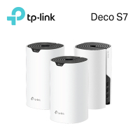 TP-Link Deco S7 AC1900 雙頻 Gigabit MU-MIMO 真Mesh 無線網路WiFi 網狀路由器（Wi-Fi 分享器）(3入)
