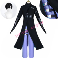 Cosplay Alien Stage, kostum anime, Ivan Black Sorrow, cosplay, pakaian panggung