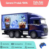 Mobil Remote Control RC Truk Kontainer Fuso Box 6 Roda / Remot Kontrol Pintu Bisa Dibuka & Fitur Kel