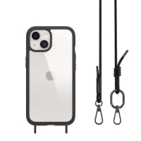 【Switcheasy】iPhone15系列 ROAM M STRAP 超軍規防摔掛繩手機殼（M系列支援MagSafe）-杏色,i5plus